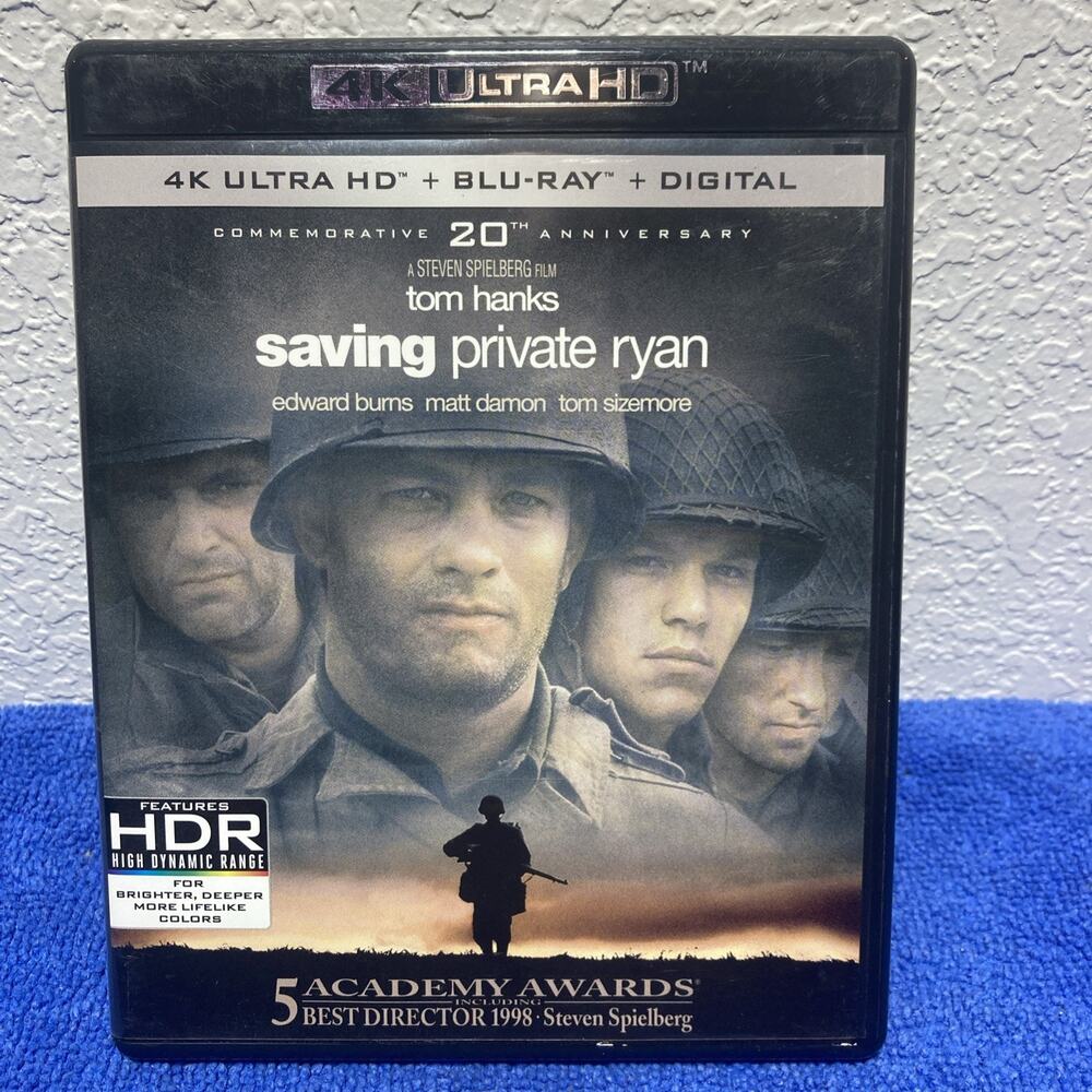 Saving Private Ryan(1998) 20th Anniversary 4K No Slipcover